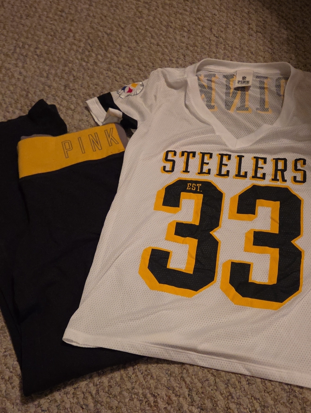 PINK Victoria's Secret x Steelers Comfy Set